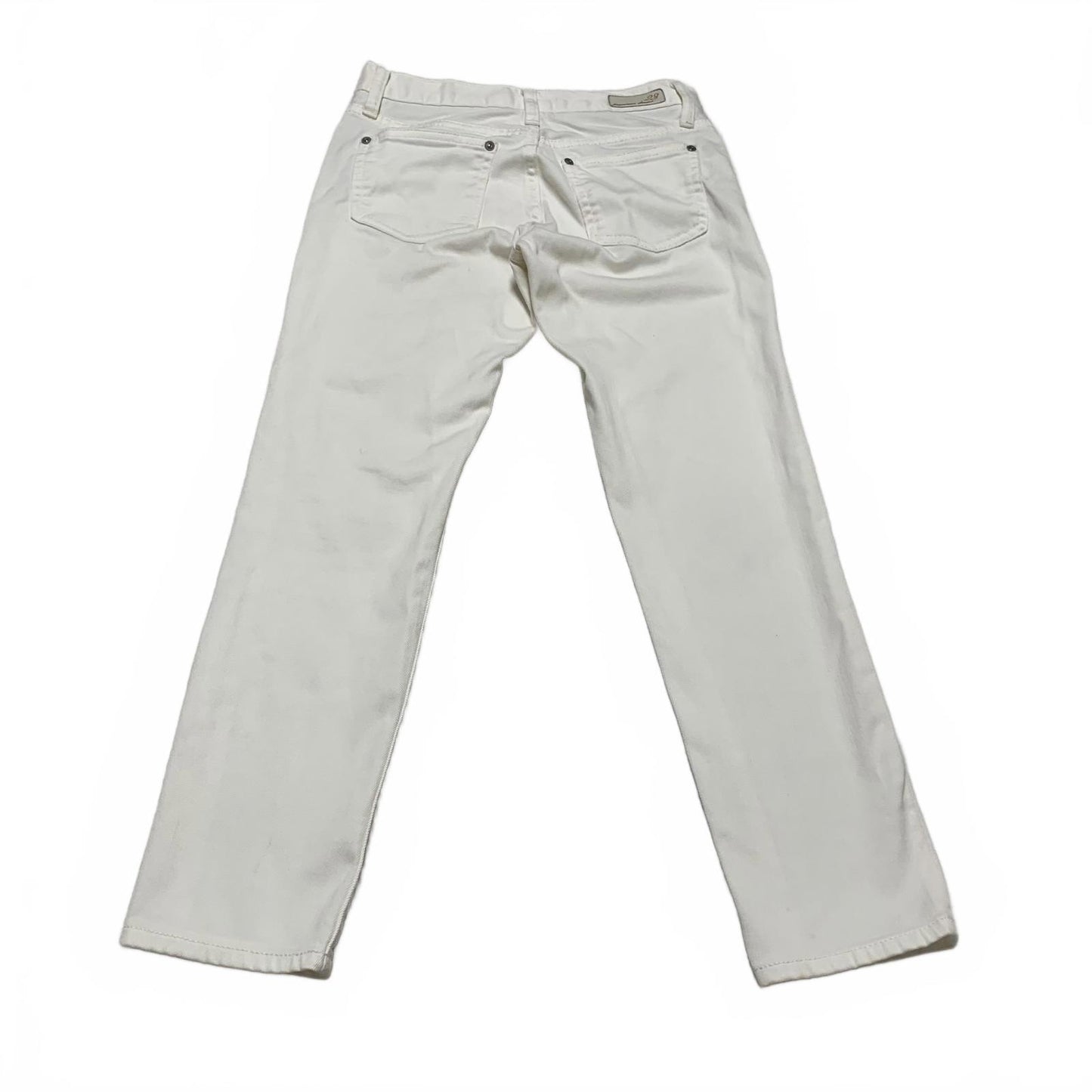 23KU Premium Denim by Onward Kashiyama Women's White Japanese Jeans 27x24.5