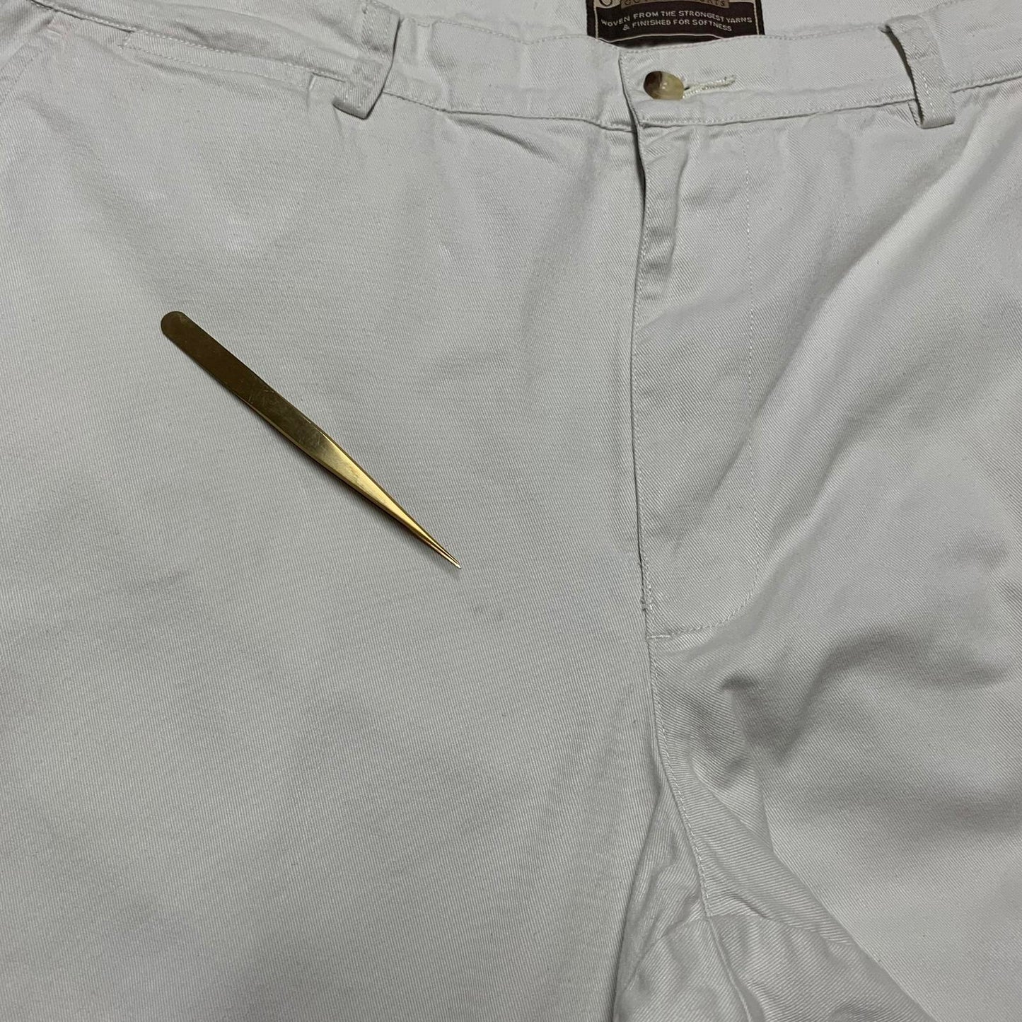 Classic Chinos Men's Beige Sz 38 Shorts Flat Front Casual 100% Cotton W37 India