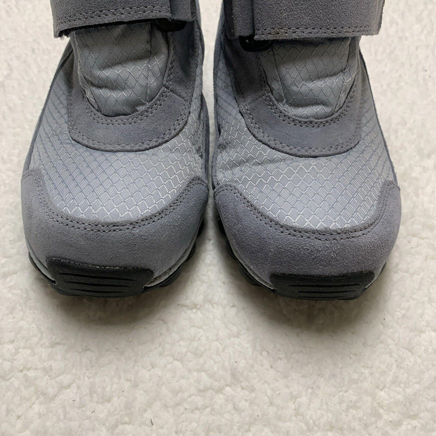 Columbia Youth Snow Boots Size 5 Waterproof Winter Omni-Grip Gray Pink