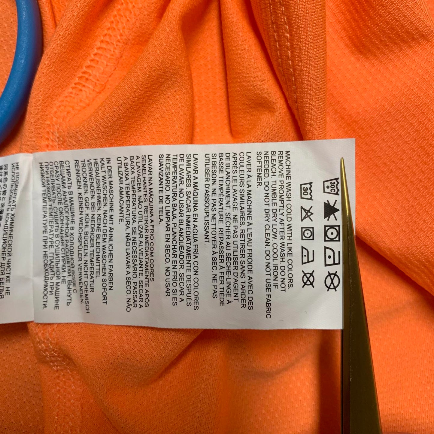 New Balance Men's Medium Orange LGBT Pride Run Tank Top NY 2024
