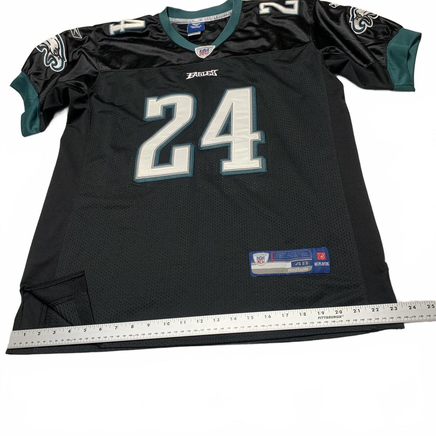 Reebok Nnamdi Asomugha # 24 Philadelphia Eagles Jersey Men's Sze 48 NFL