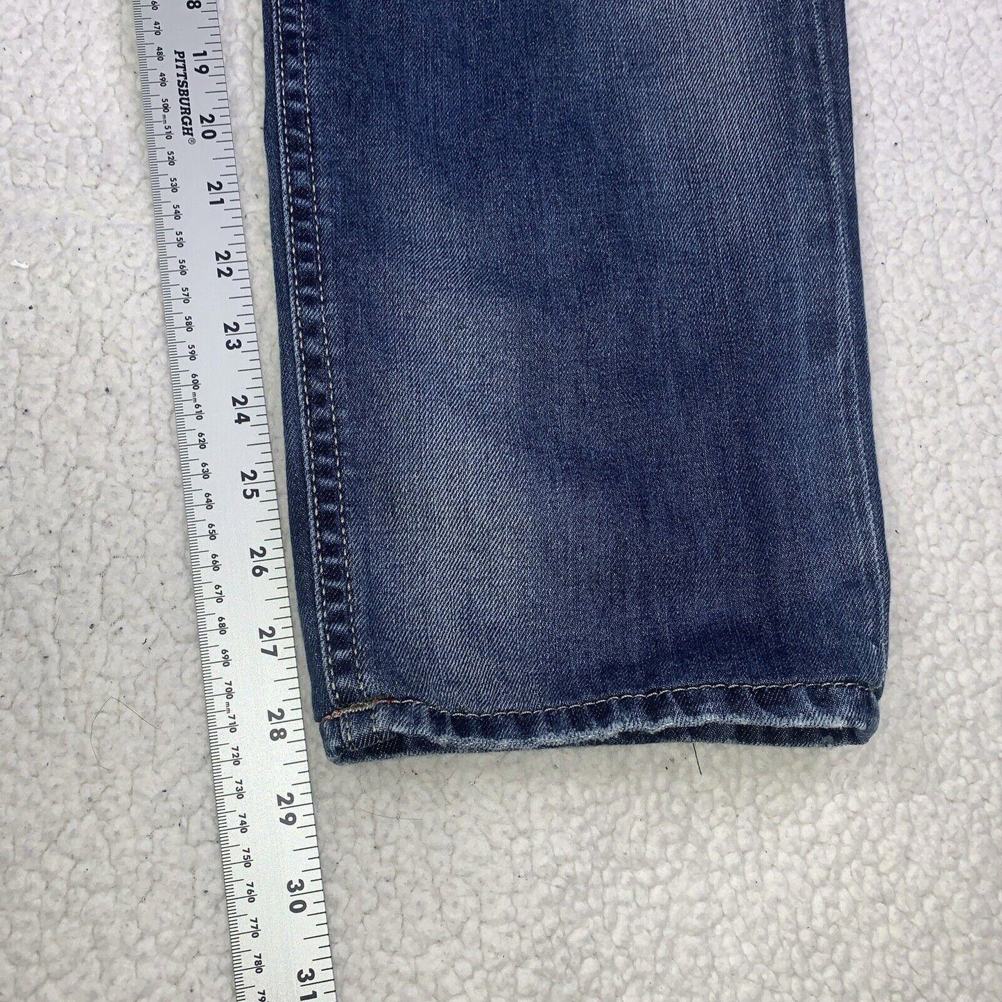 Men Diesel Thommer Jeans Size 38x32 Blue Skinny 084DD