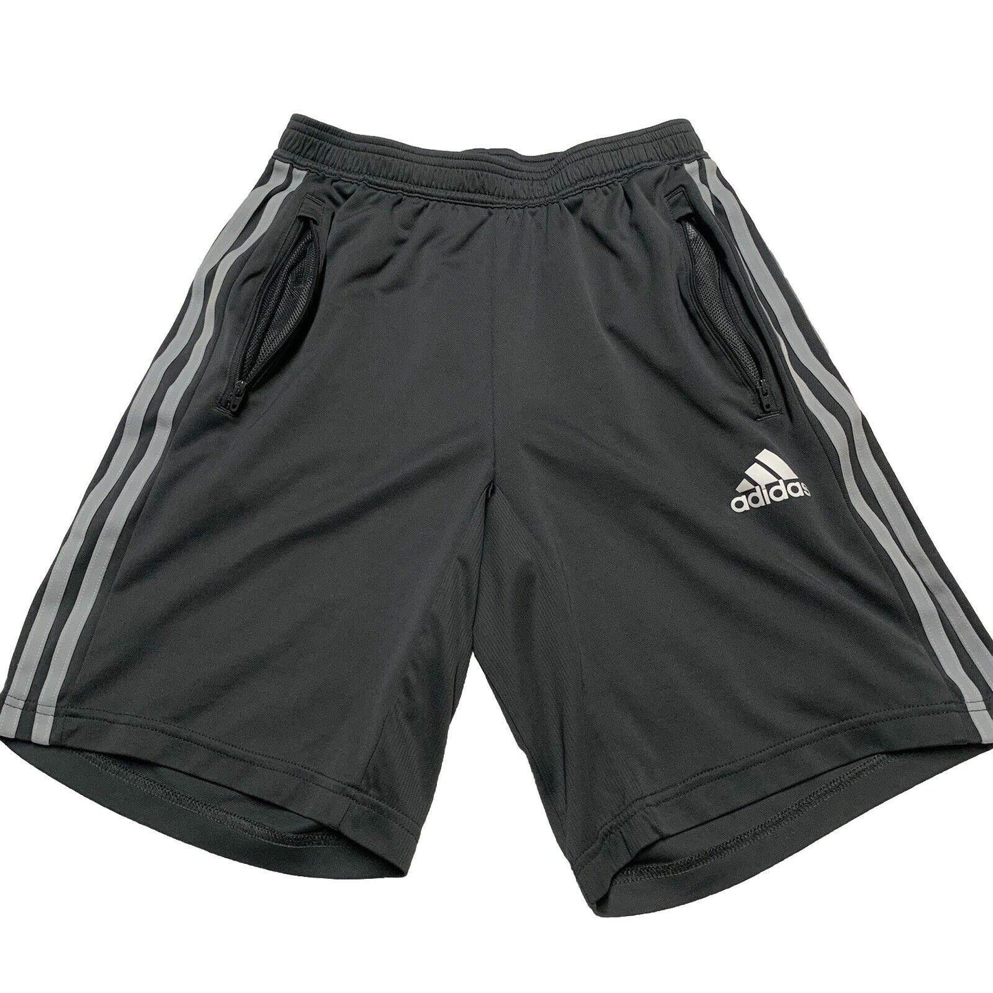 Adidas Primeblue Shorts Size S Gray Designed 2 Move 3-Stripes