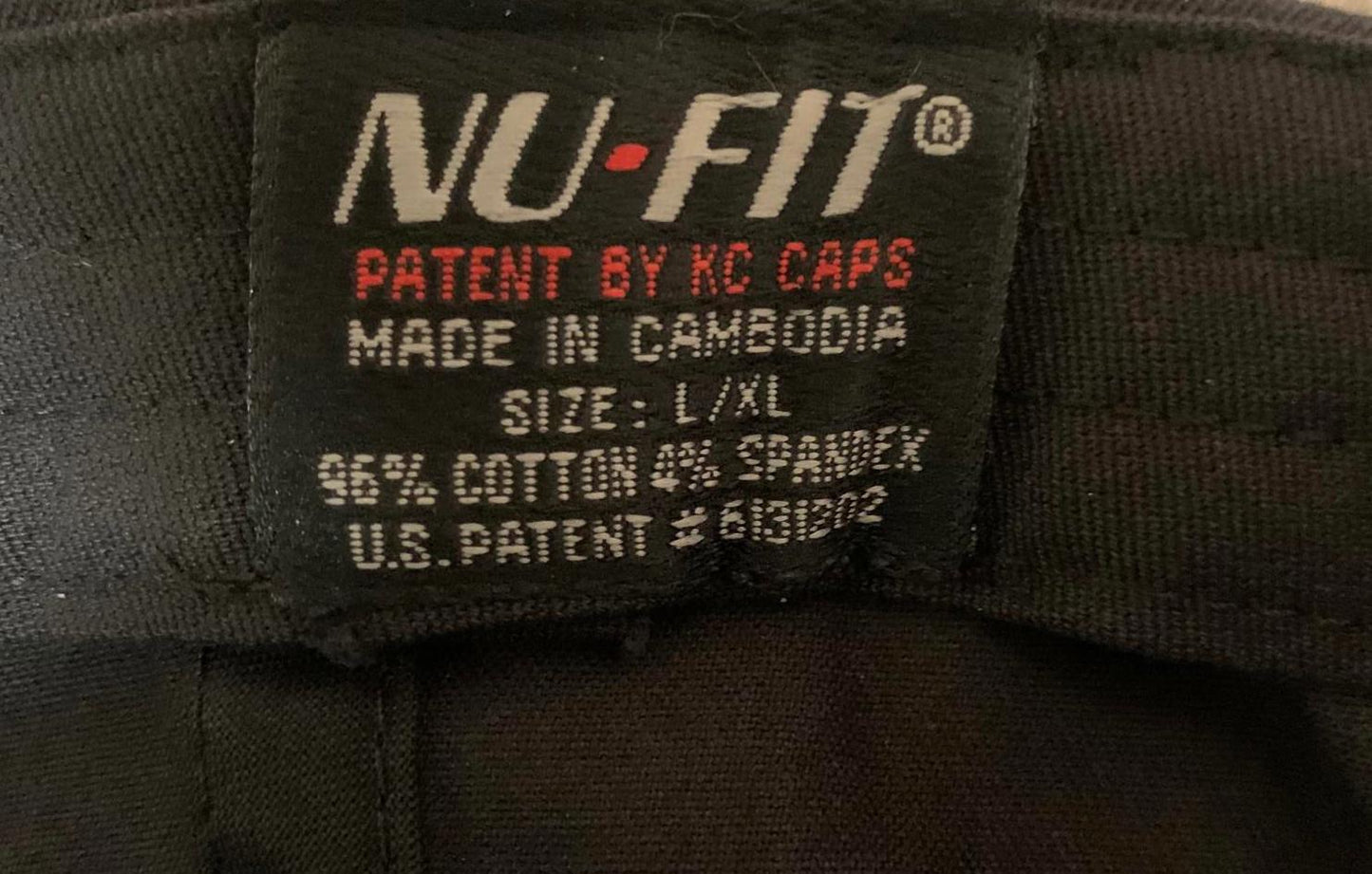Nu-Fit Banks Premium Unisex Size L/XL Black Hat Caribbean Lager Cap