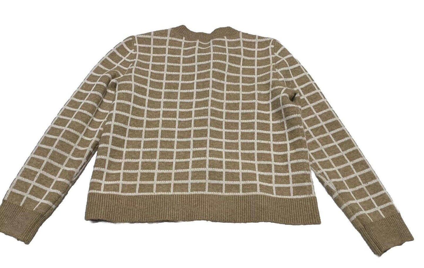 Ann Taylor Women’s Large Petite Beige Tan Sweater Jacket