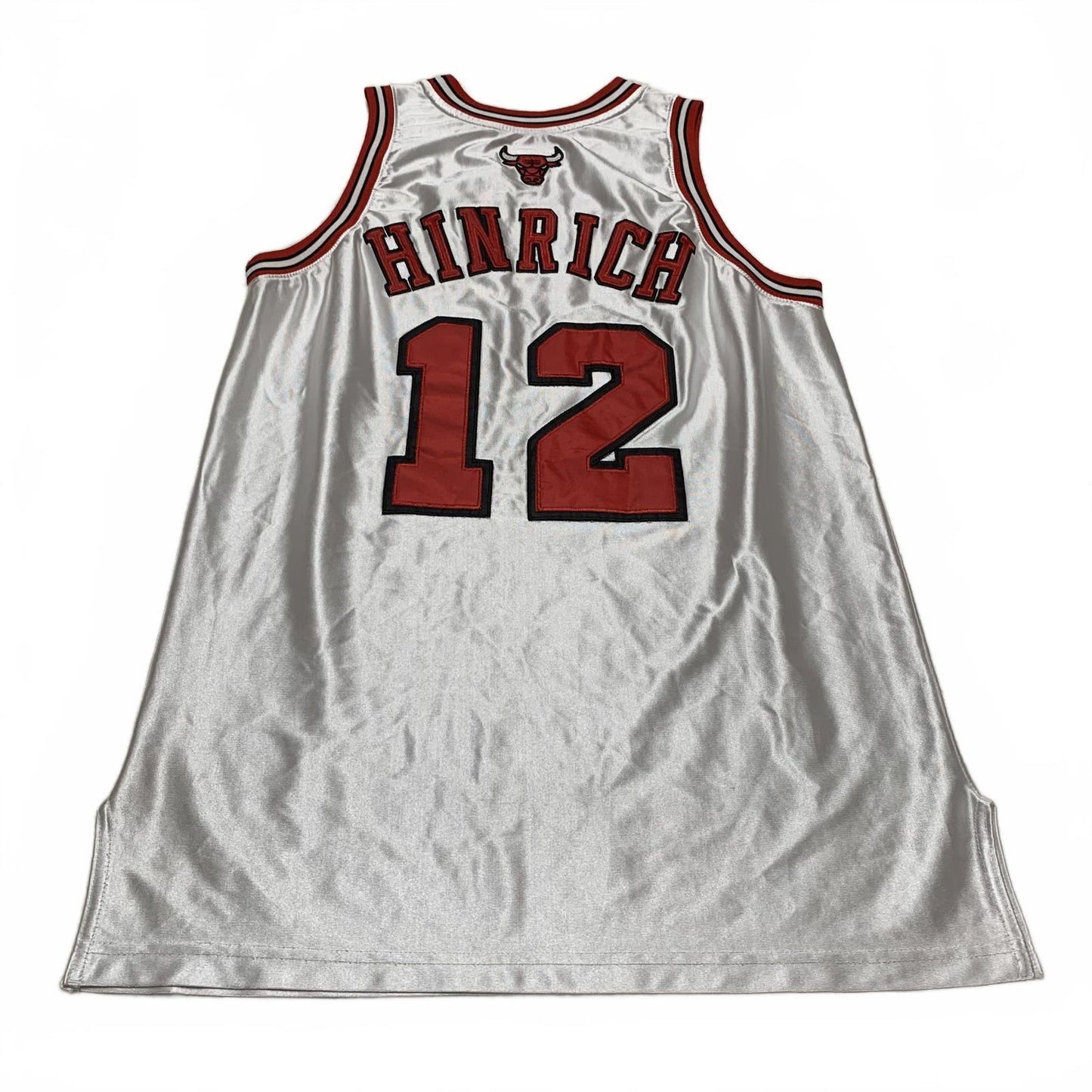 Chicago Bulls #12 Kirk Hinrich Basketball Jersey White Red No tags