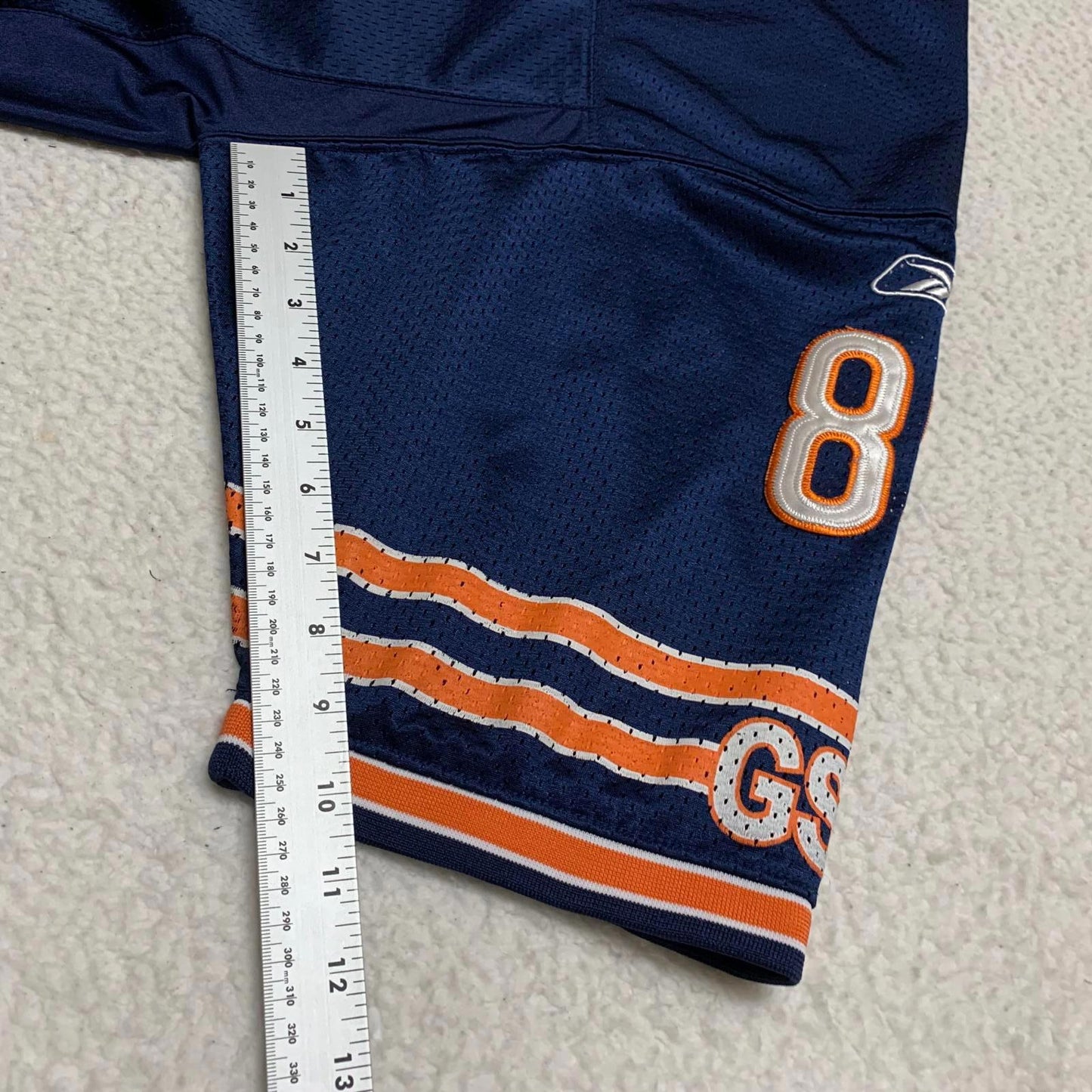 Reebok NFL Chicago Bears Mens Sz 54 Blue Mike #89 Ditka Game Jersey