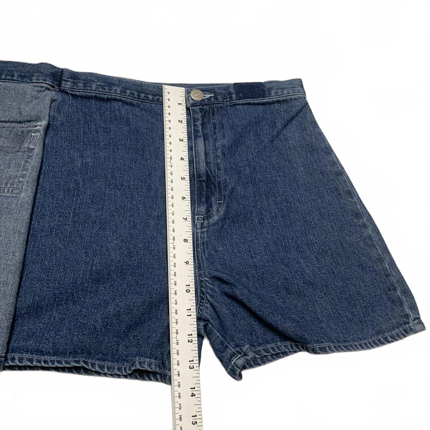 VTG OshKosh Genuine Girl Sz 14 Denim Blue Skort Skirt Sz 14 W23.5 Cotton