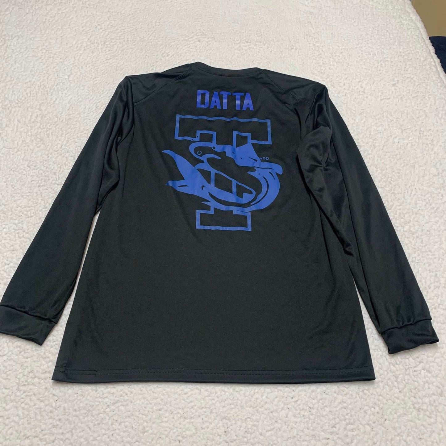 Badger Sports Men's S Black Brooklyn Tech Swimming & Diving Long Sleeve Shirt