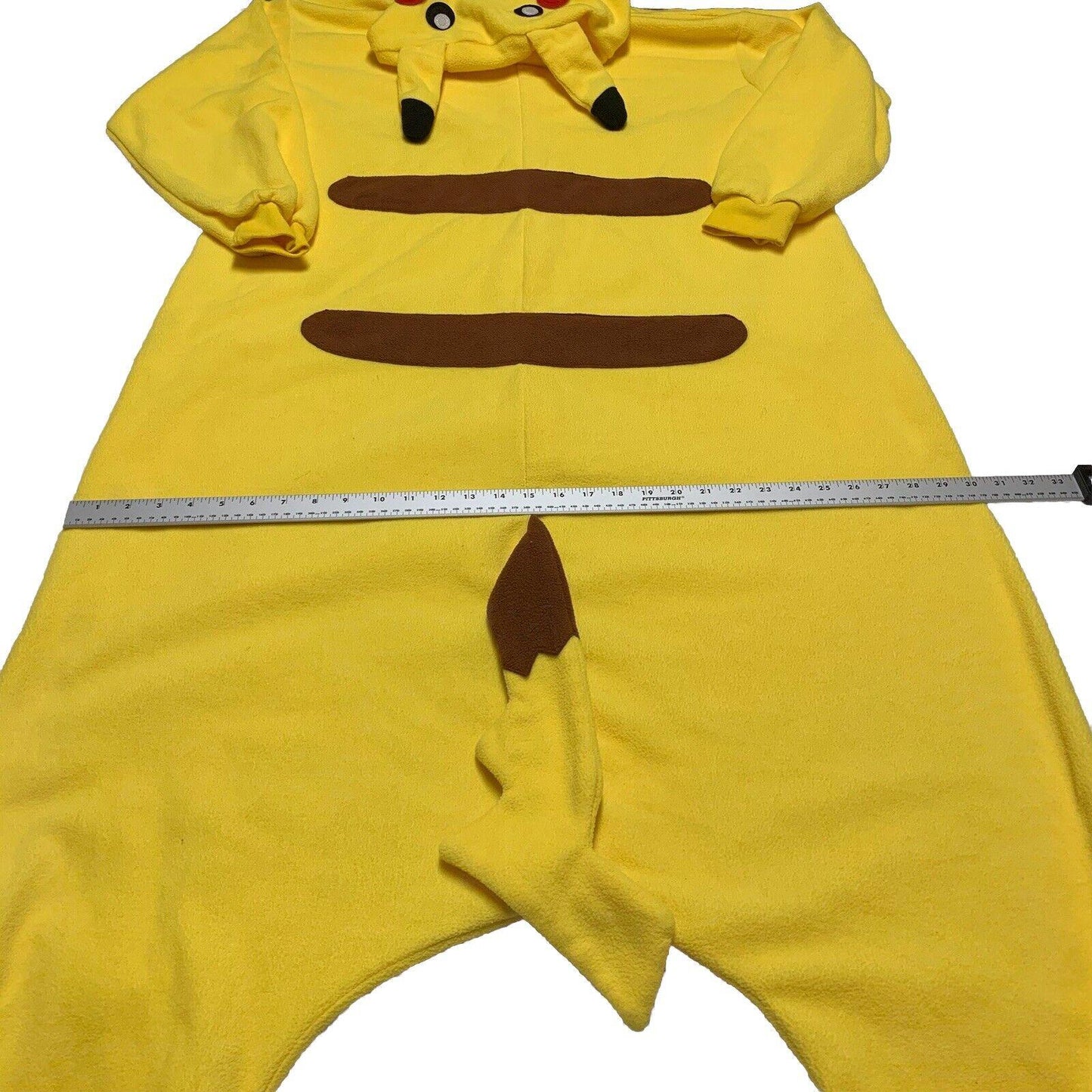 Beauty Shine Pikachu Pajamas Sleeping Wear Adult Cosplay Body Suit One Piece XL