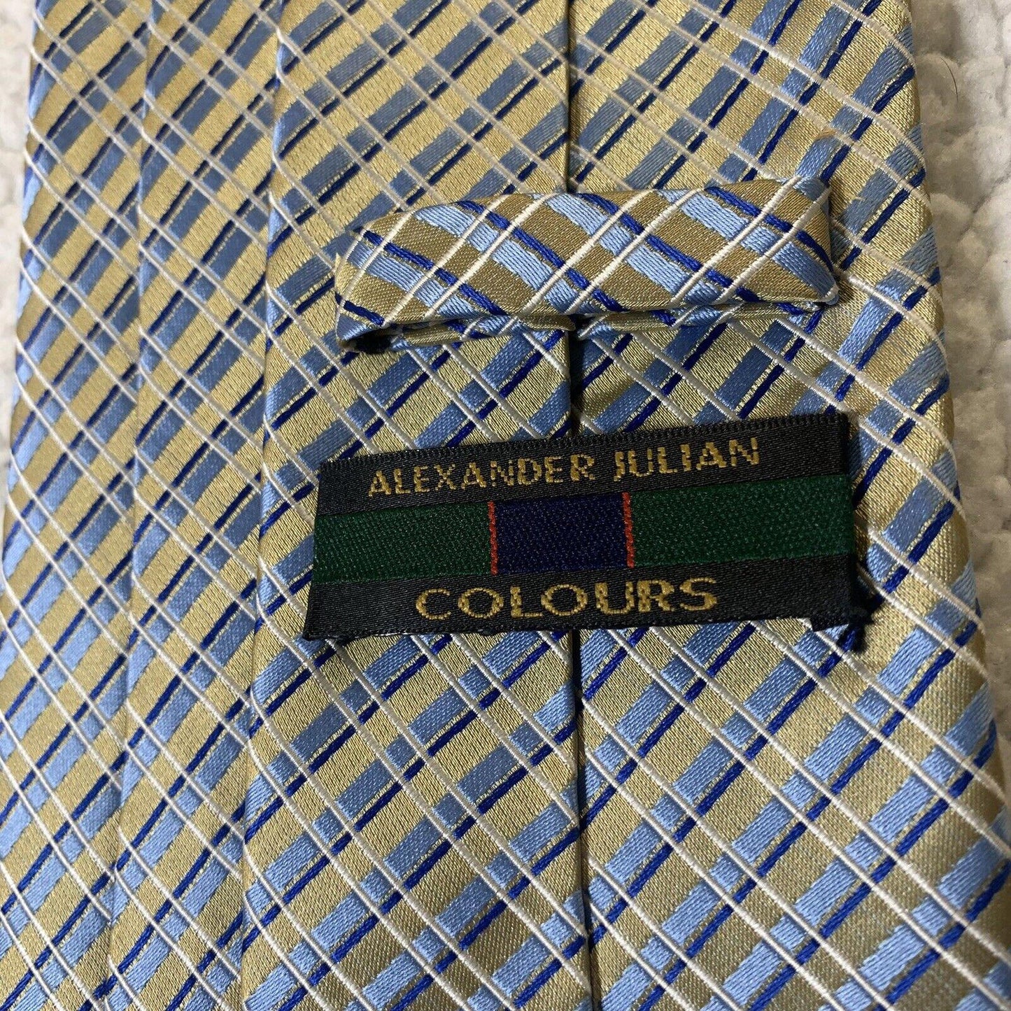 Alexander Julian Men’s Ties Multicolored Lot of 2