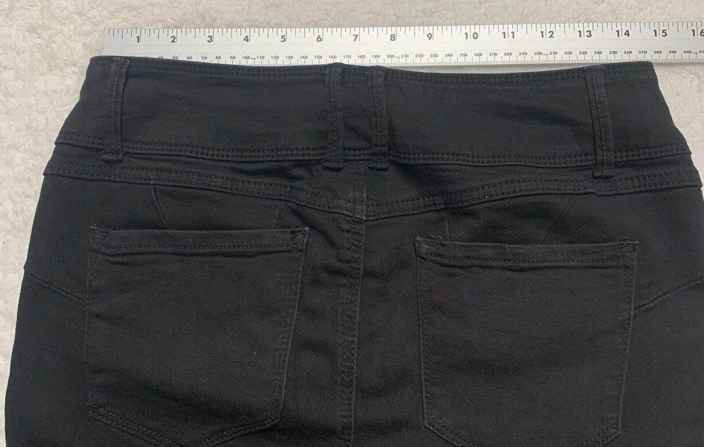 Astor Denim Jeans girls' Size 13 Black Juniors Straight Leg