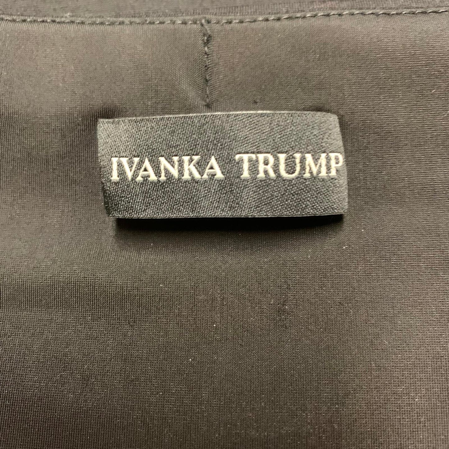 Ivanka Trump Womens Black Elegant Pencil Skirt Stretch 30" Waist Pull On