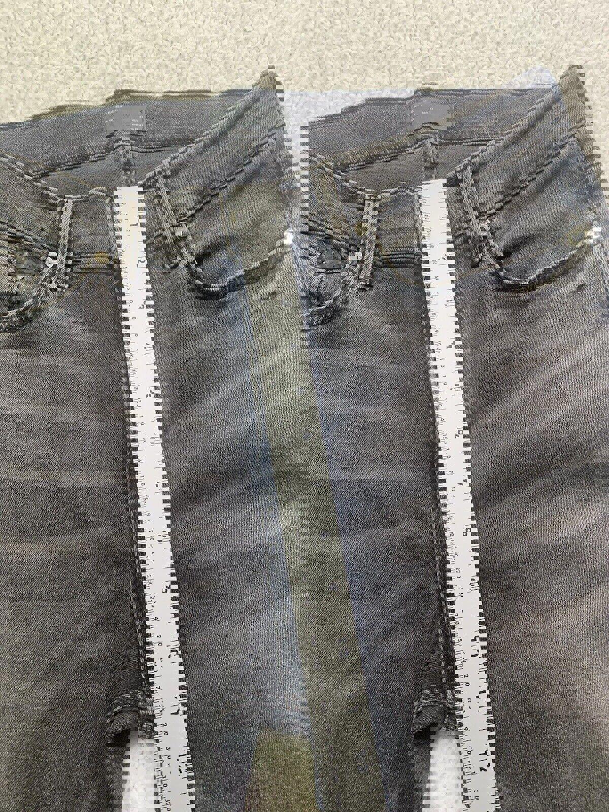 Zara Jeans Men 32 Black Denim Medium Wash Pants