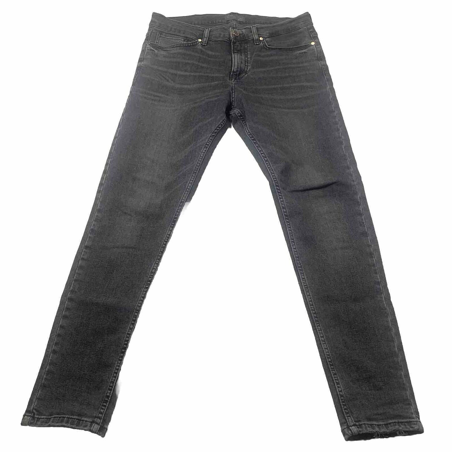 Zara Jeans Men 32 Black Denim Medium Wash Pants