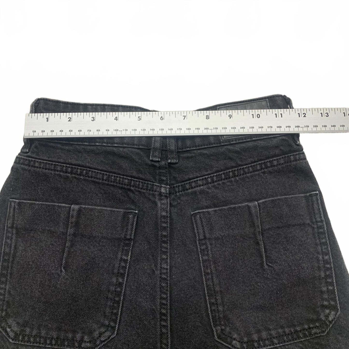 Zara Women's Size 0 Wide-Leg Black Jeans 23 x 32 Actual