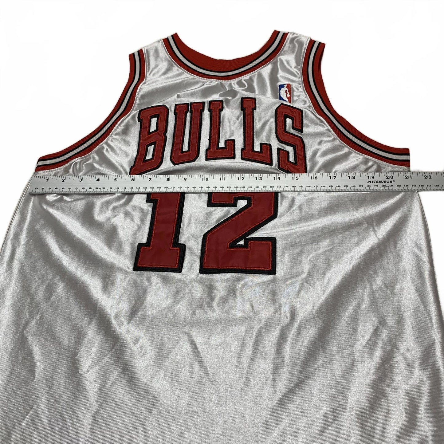 Chicago Bulls #12 Kirk Hinrich Basketball Jersey White Red No tags