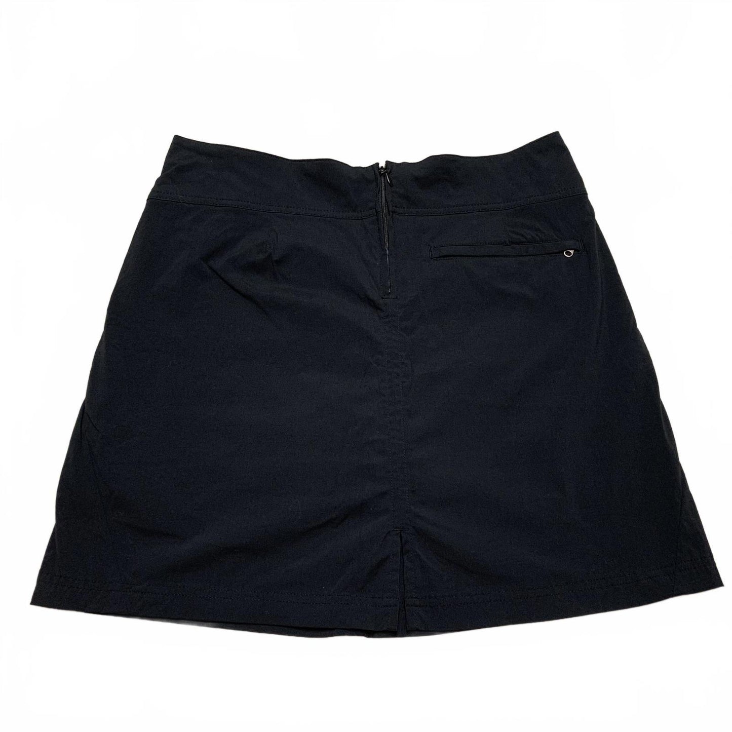 Royal Robbin’s Women's Size 10 Black Skort Skirt with Shorts W33.5 Nylon
