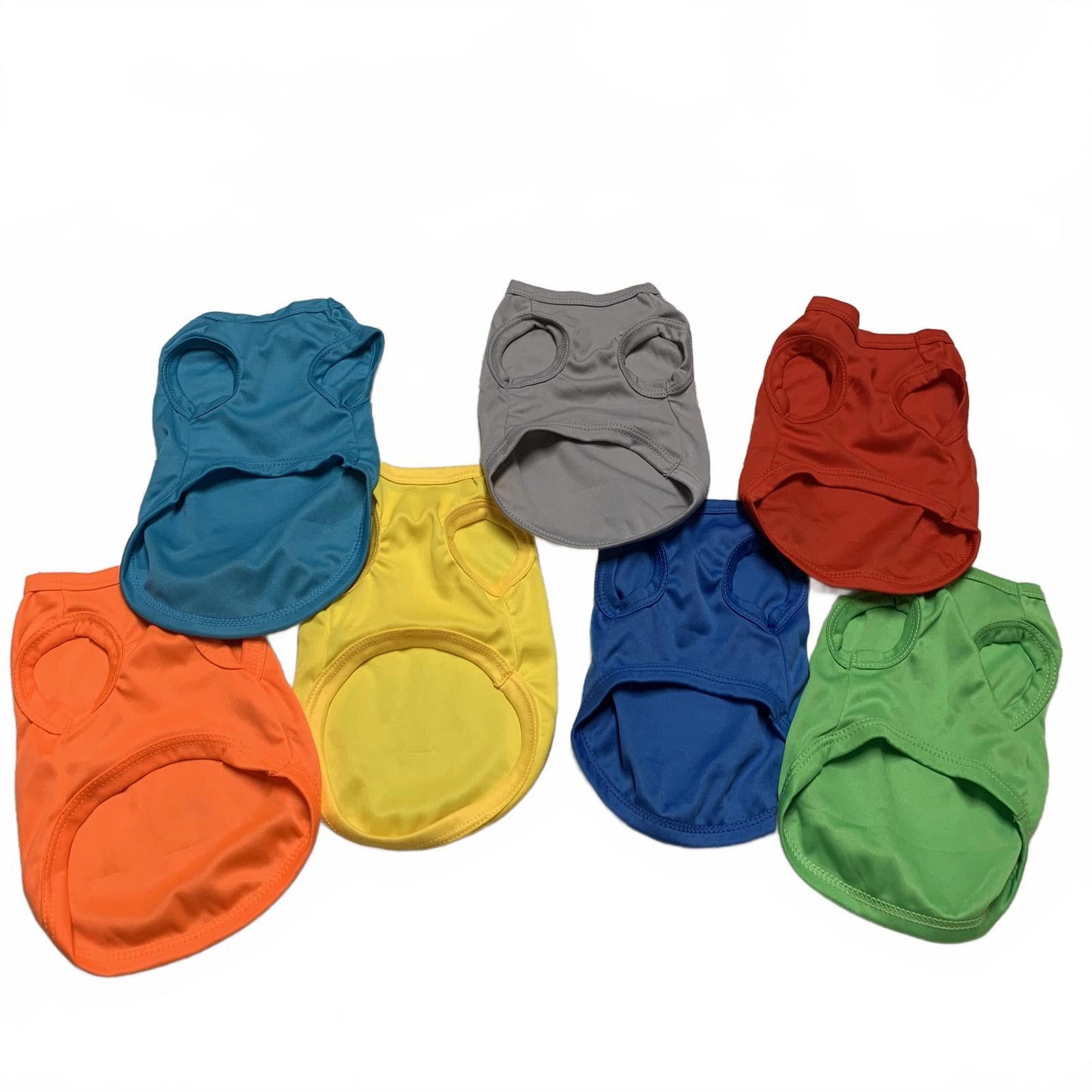 Dog Set 7 T-Shirts Size Small multicolored
