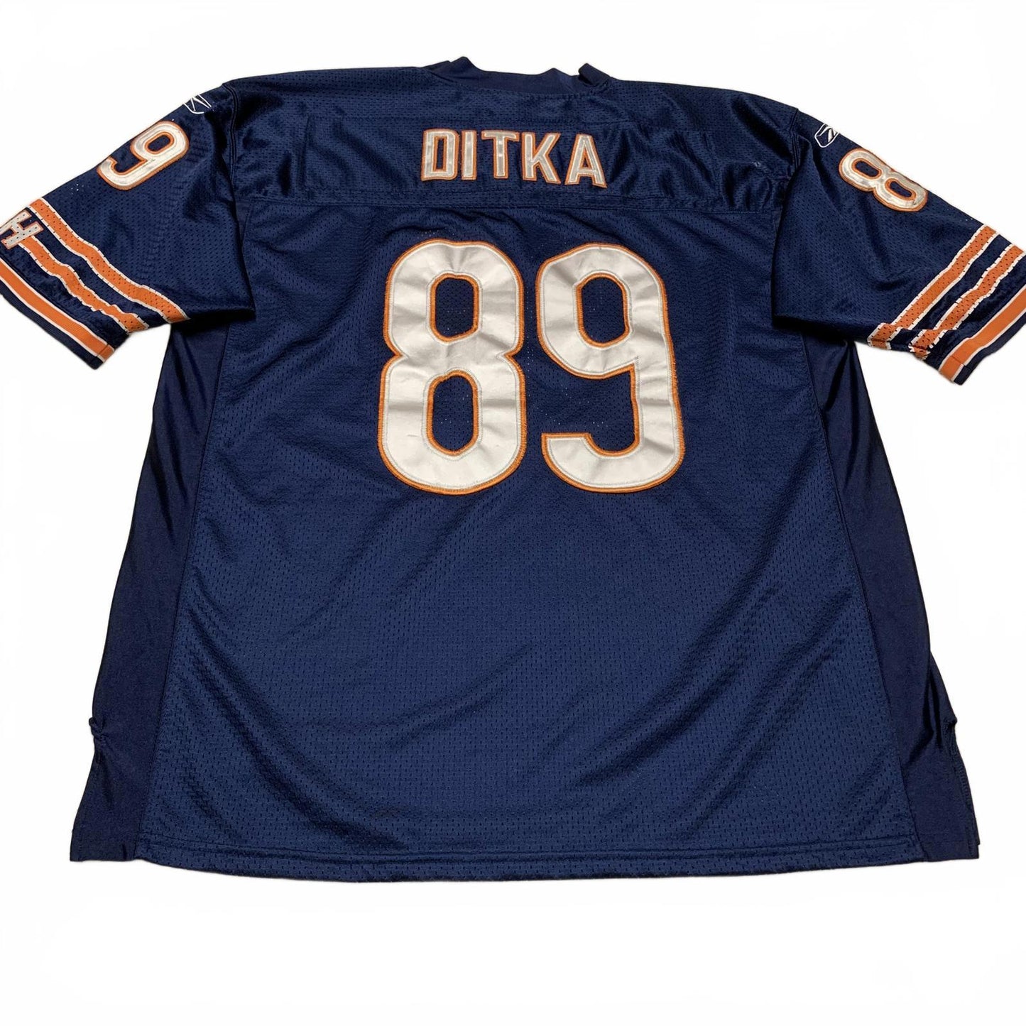 Reebok NFL Chicago Bears Mens Sz 54 Blue Mike #89 Ditka Game Jersey