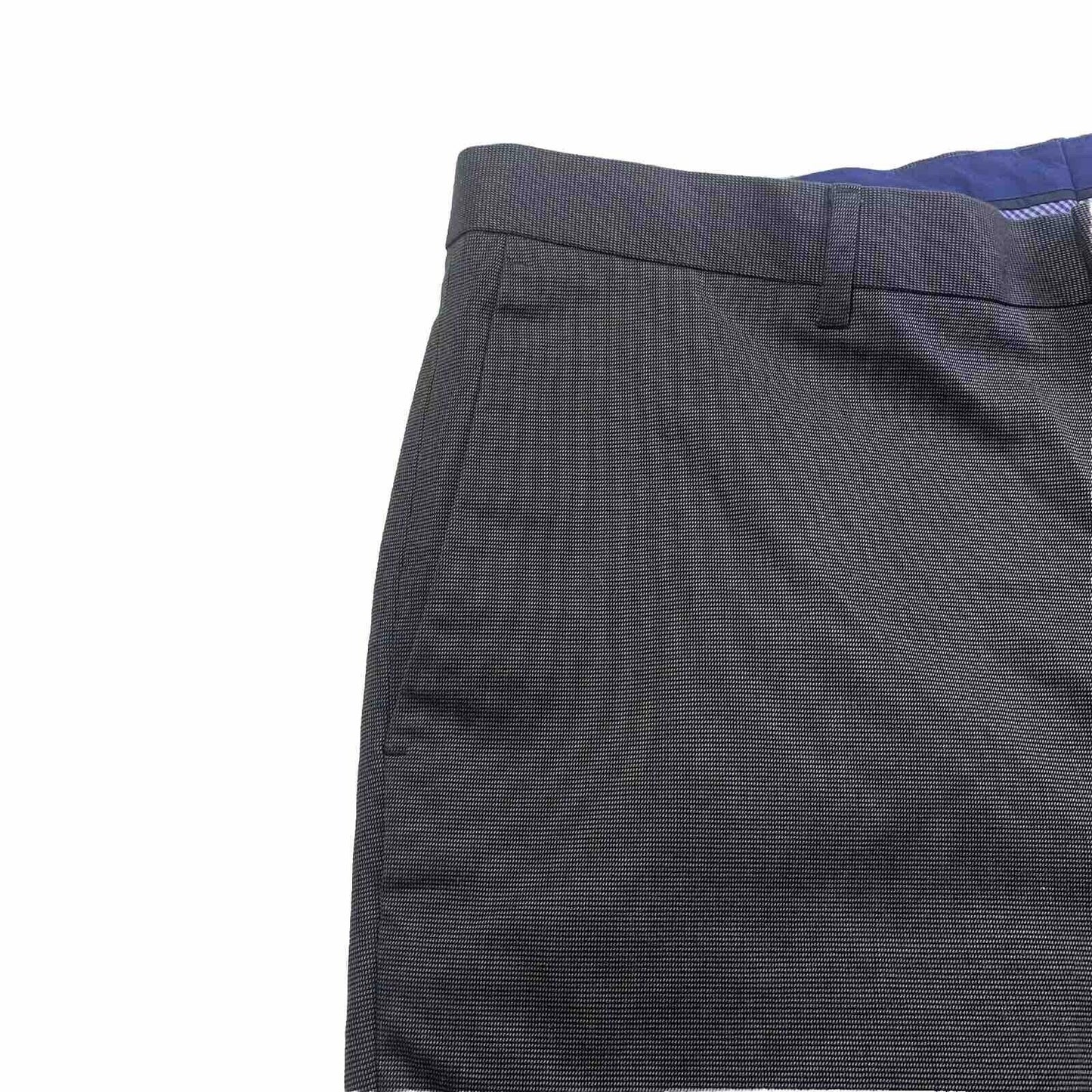 Banana Republic Pant Cotton Gray Charcoal Sz 34/30 Non-Iron