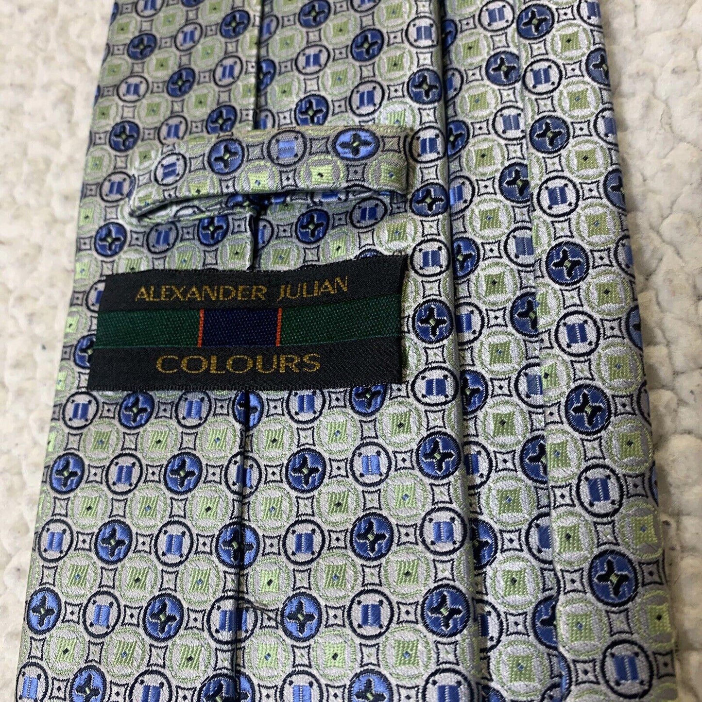 Alexander Julian Men’s Ties Multicolored Lot of 2