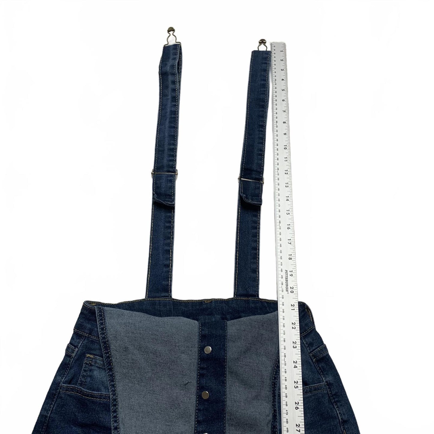 Denim Overalls Women's Size Small Blue Flared Legs Jeans