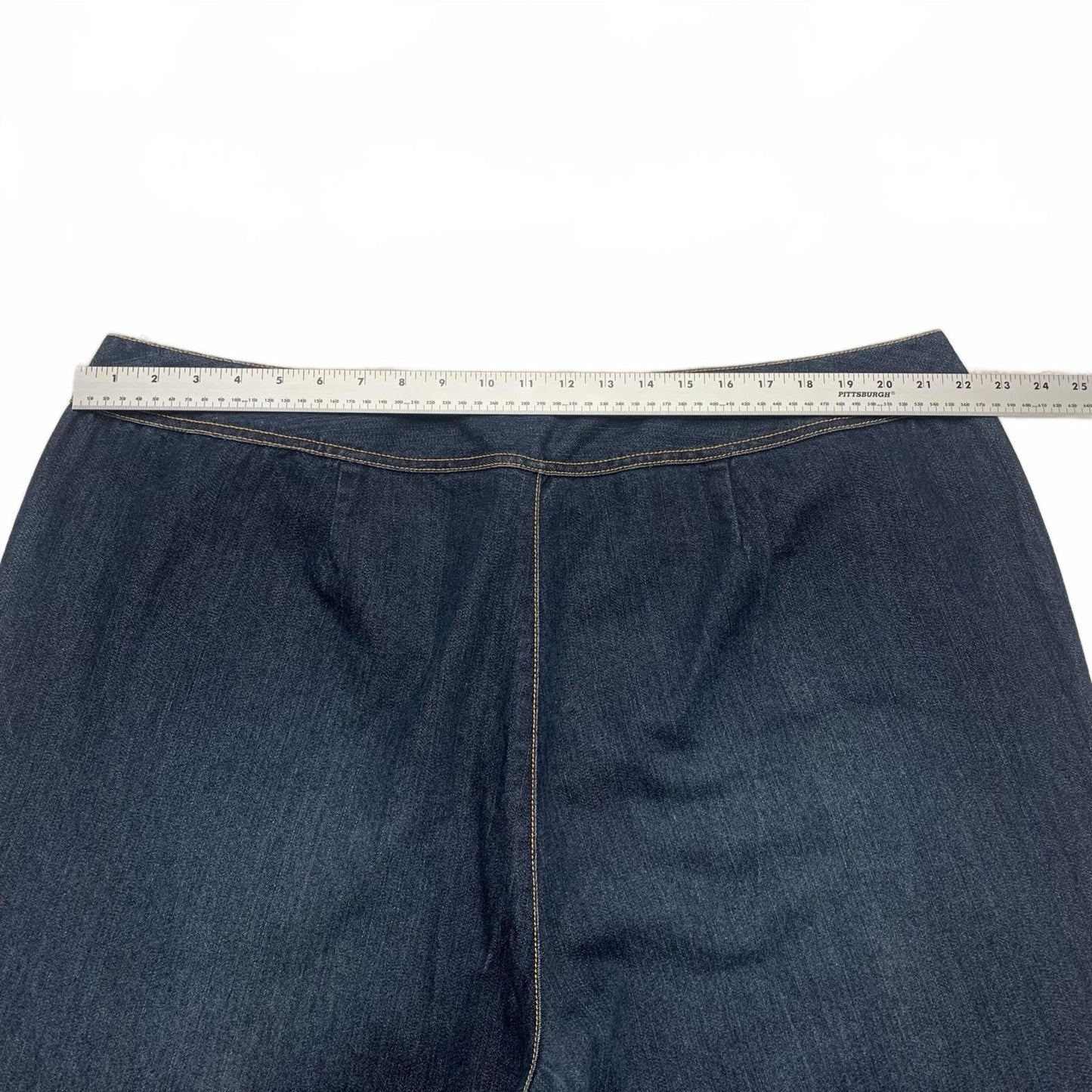Sigrid Olsen Women's Sz 20 W Denim Jeans Wide-Leg 44 x 30