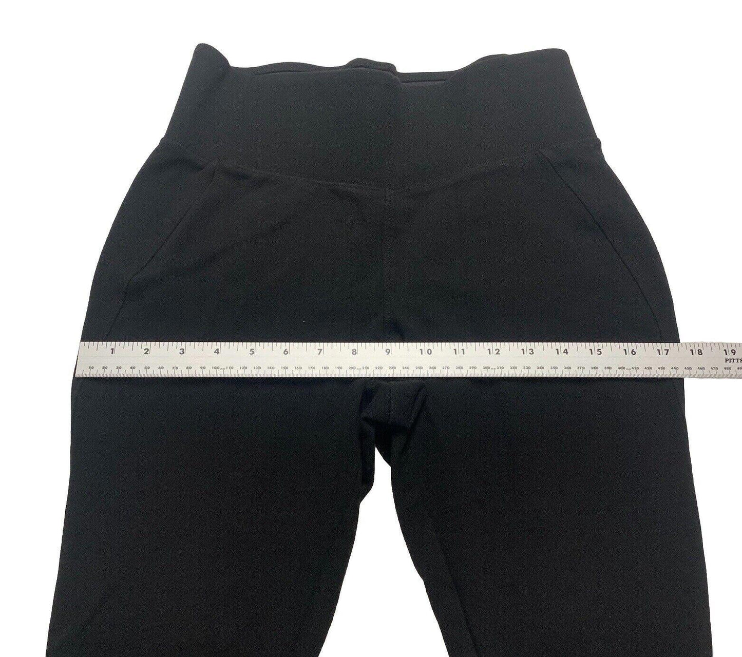 Brass Women's Medium 28” Black Pull-on Elastic Waistband