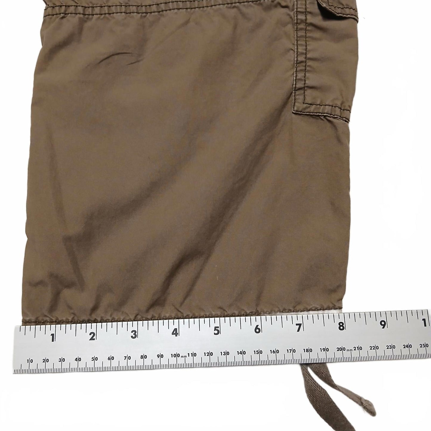 Ann Taylor Loft Women's Sz 4 Petite Brn Cargo Capris Outdoor Camping Adventures