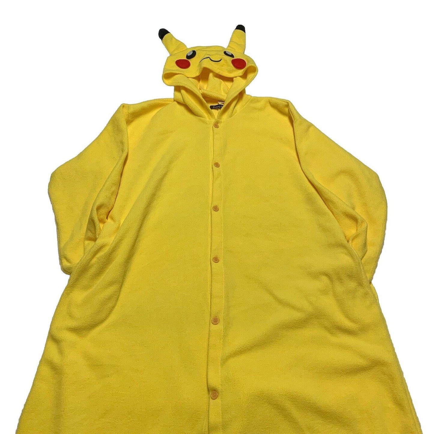 Beauty Shine Pikachu Pajamas Sleeping Wear Adult Cosplay Body Suit One Piece XL