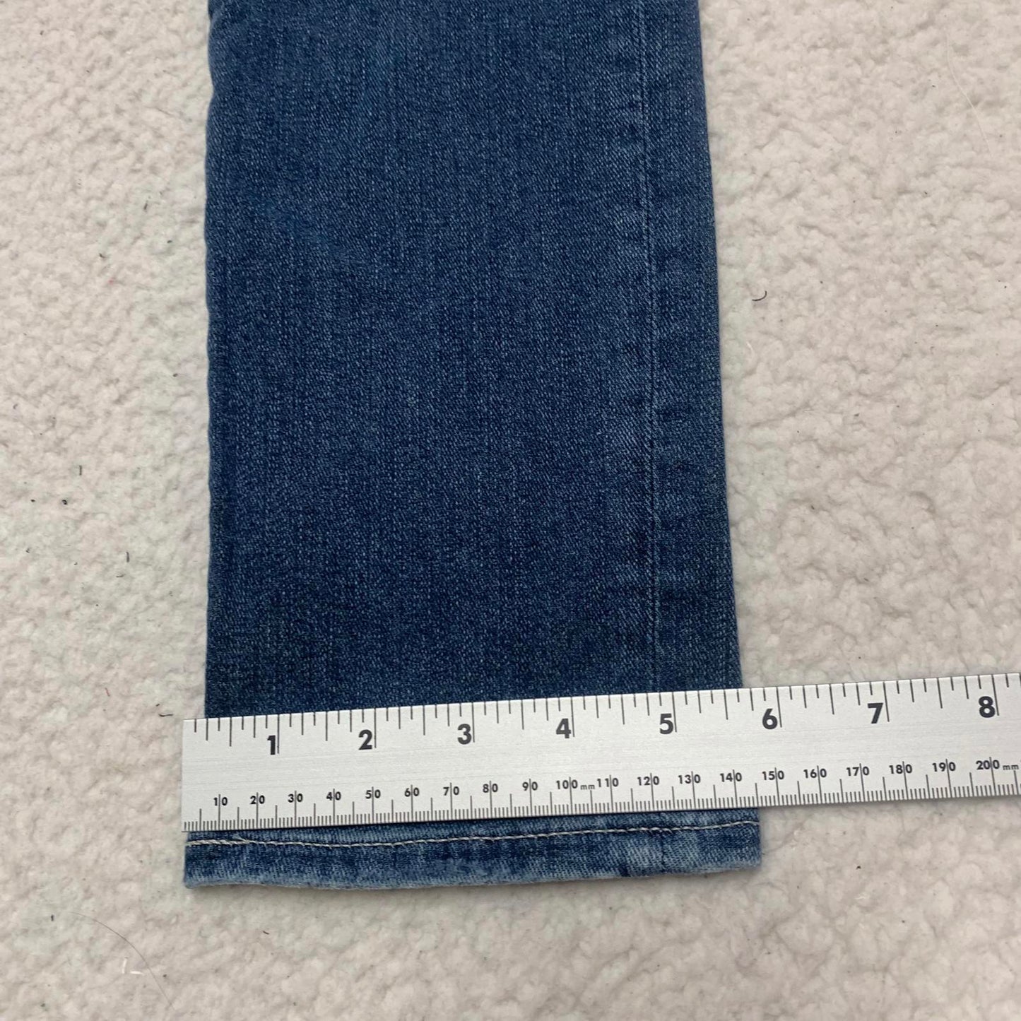 AG-ED Denim Women's Size 27 Blue Cigarette Leg Prima Ankle Jeans 26 x 27.5