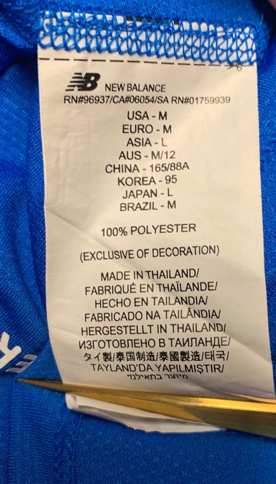 New Balance Women's Size M Royal Blue Brooklyn Half 2024 Running T-Shirt