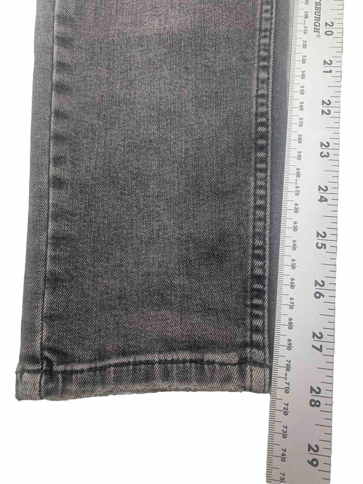 Zara Jeans Men 32 Black Denim Medium Wash Pants