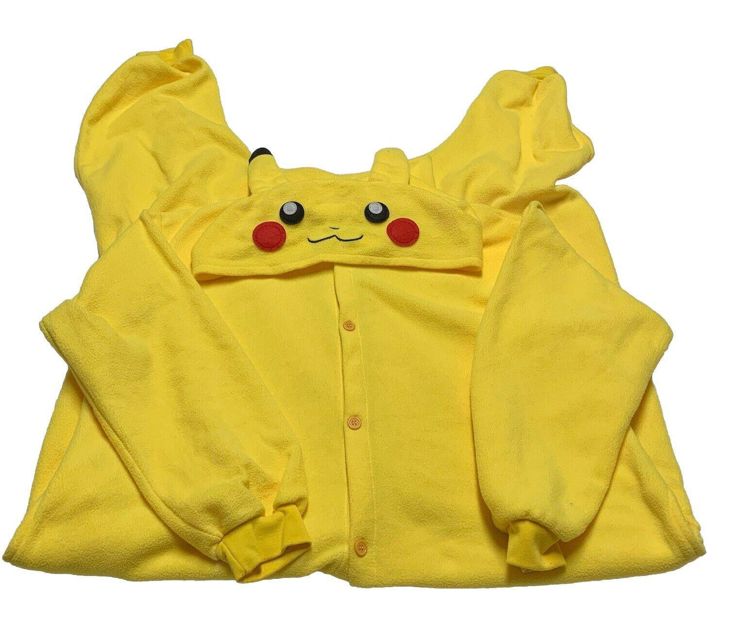 Beauty Shine Pikachu Pajamas Sleeping Wear Adult Cosplay Body Suit One Piece XL