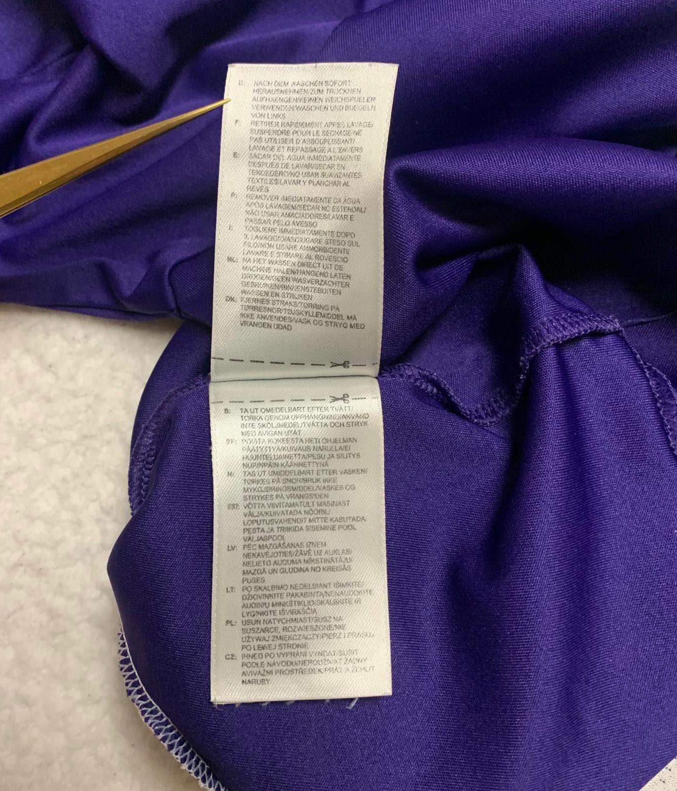 Adidas Clima Cool Men's Medium Purple Soccer Jersey