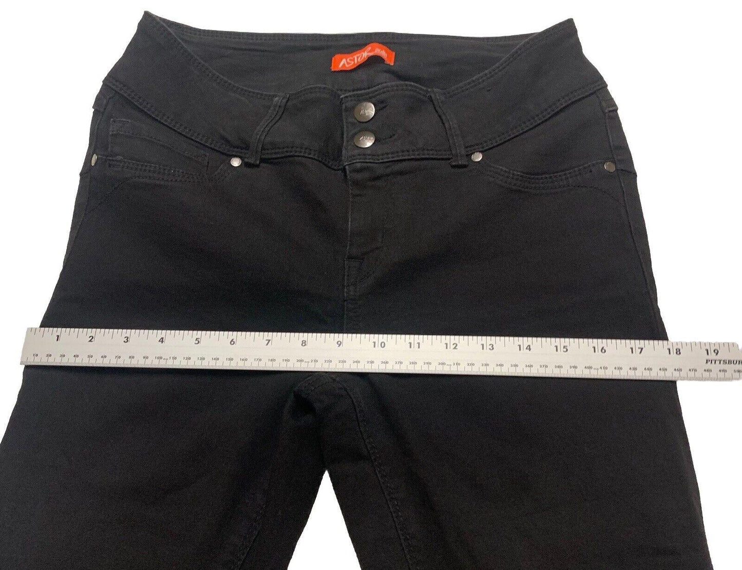 Astor Denim Jeans girls' Size 13 Black Juniors Straight Leg