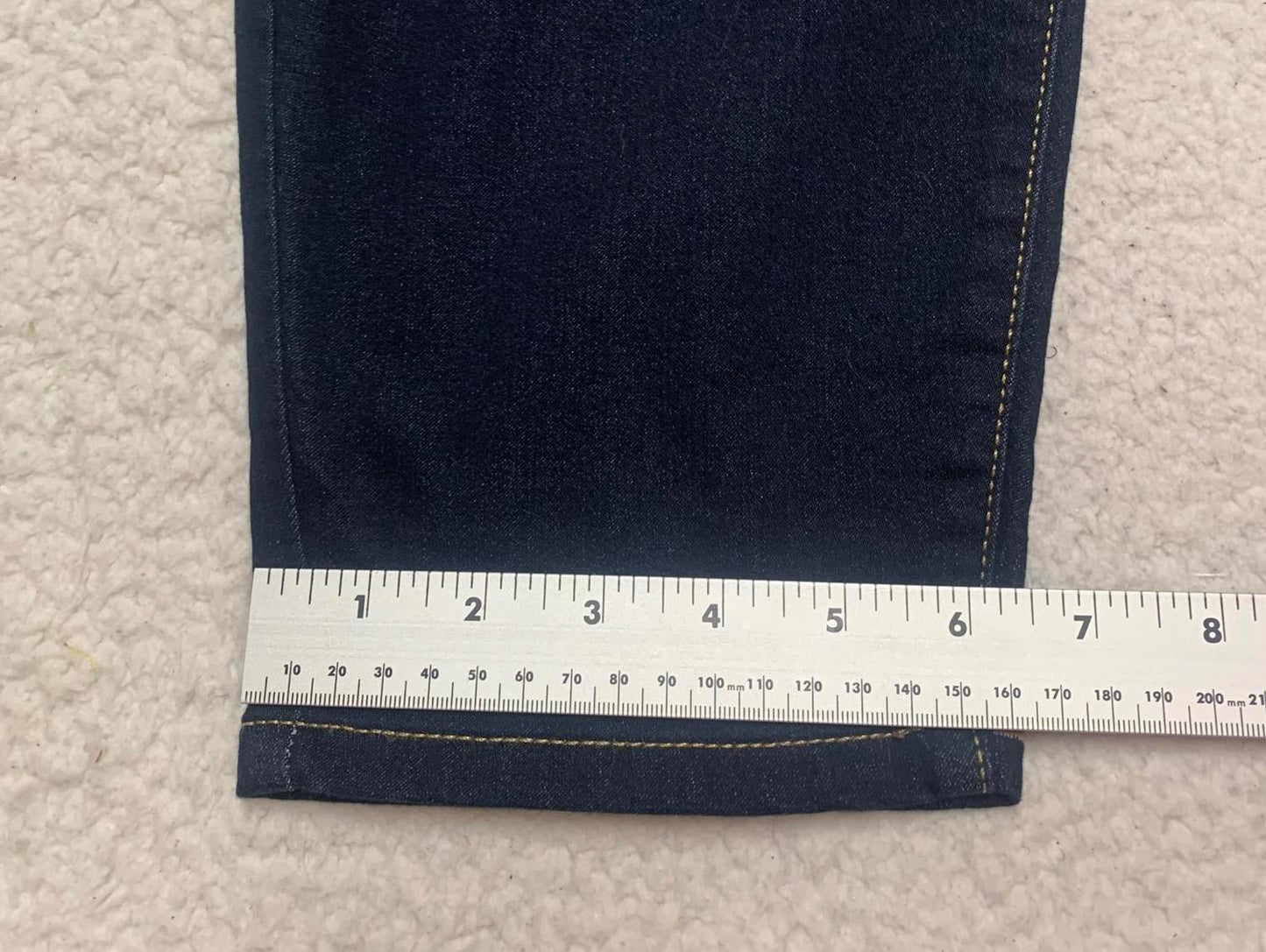 Simply Vera Vera Wang Women's Sz 3X Blue Jeans 46 x 27 Legging