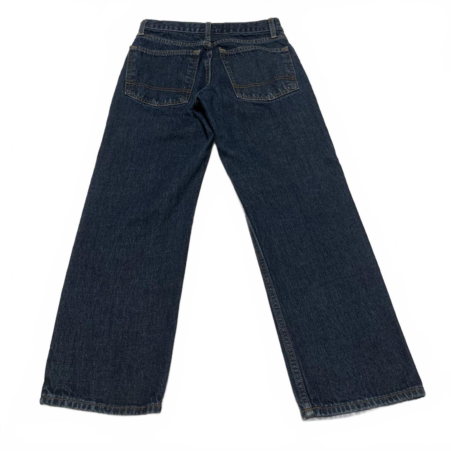 Arizona Womens Size 29 Blue Dark Wash Wide Leg Jeans 26.5 x 29L