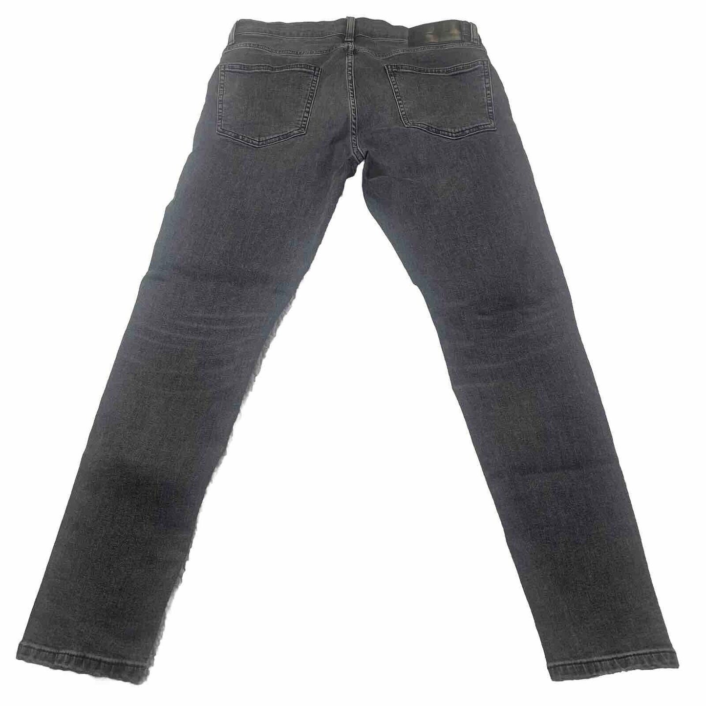 Zara Jeans Men 32 Black Denim Medium Wash Pants