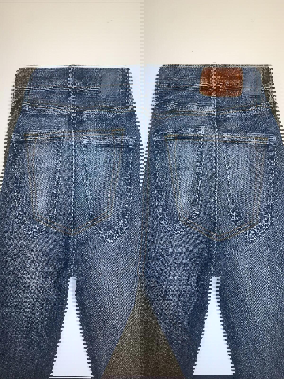 Abercrombie and Fitch Jeans W29 L30 Blue Super Slim Stretch