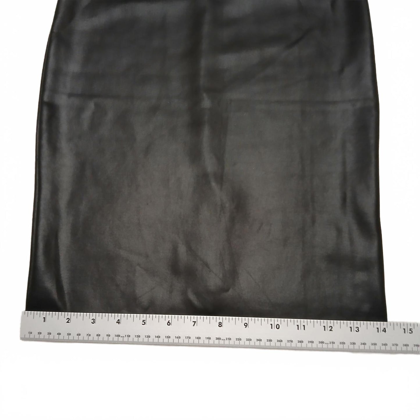 Charlotte Russe Womens Small Black Faux Leather Pencil Skirt