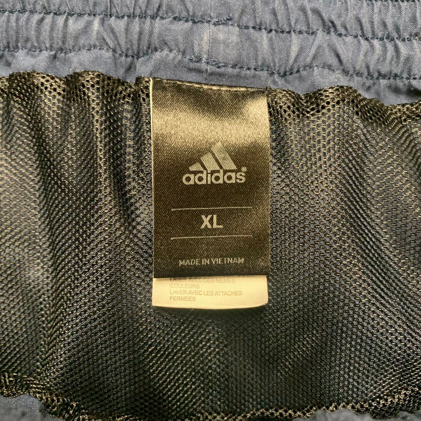 Adidas Men's Size XLarge Navy Swim Shorts with Liner W33.5