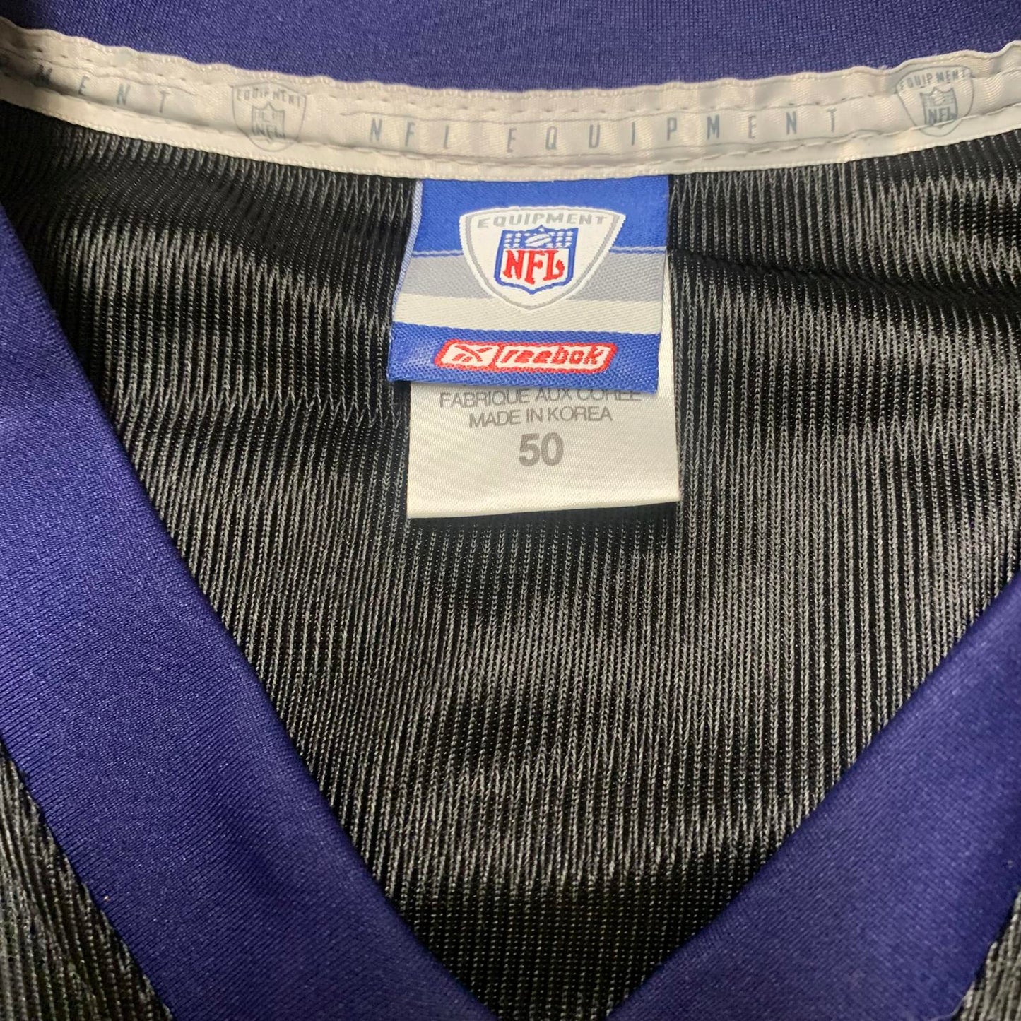 Baltimore Ravens Willis McGahee Jersey Reebok Sz 50 Autehentic