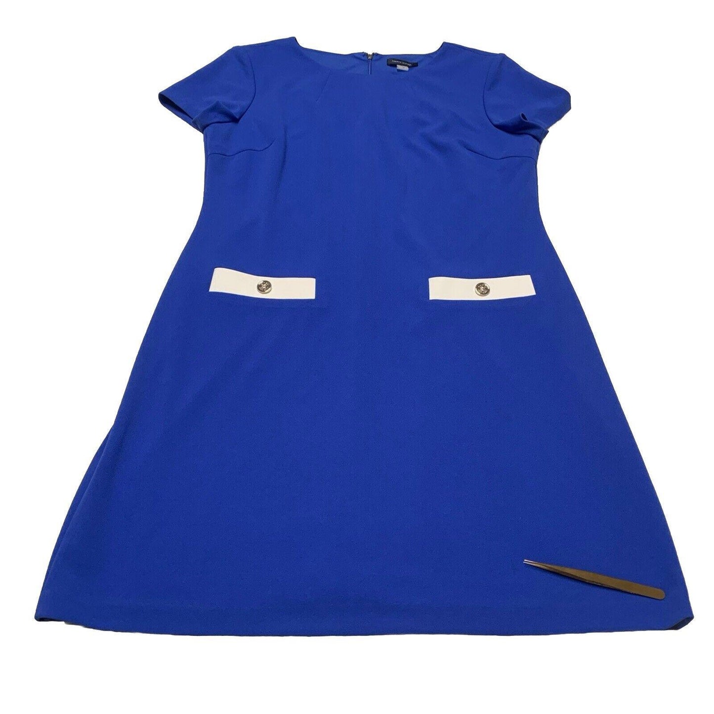 Tommy Hilfiger Women’s Size 14 Royal Blue Career Dress