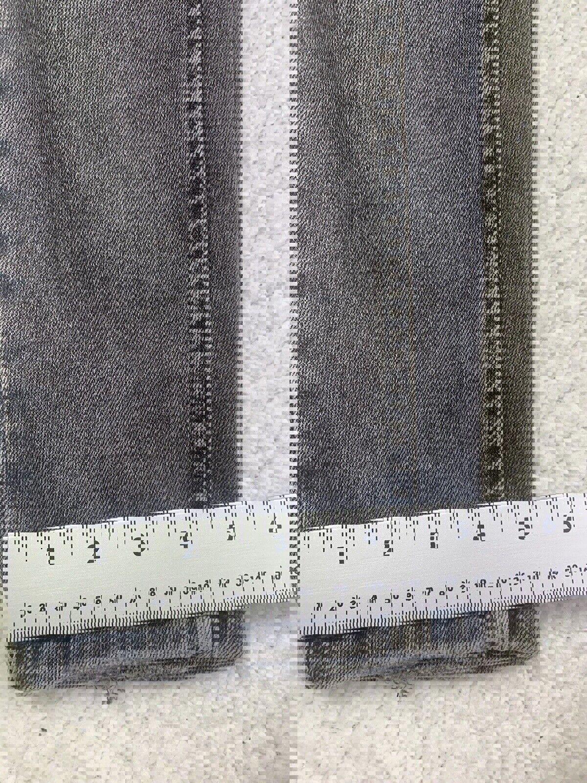 Zara Jeans Men 32 Black Denim Medium Wash Pants