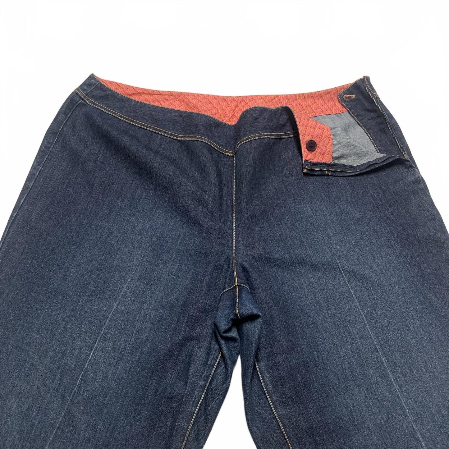 Sigrid Olsen Women's Sz 20 W Denim Jeans Wide-Leg 44 x 30