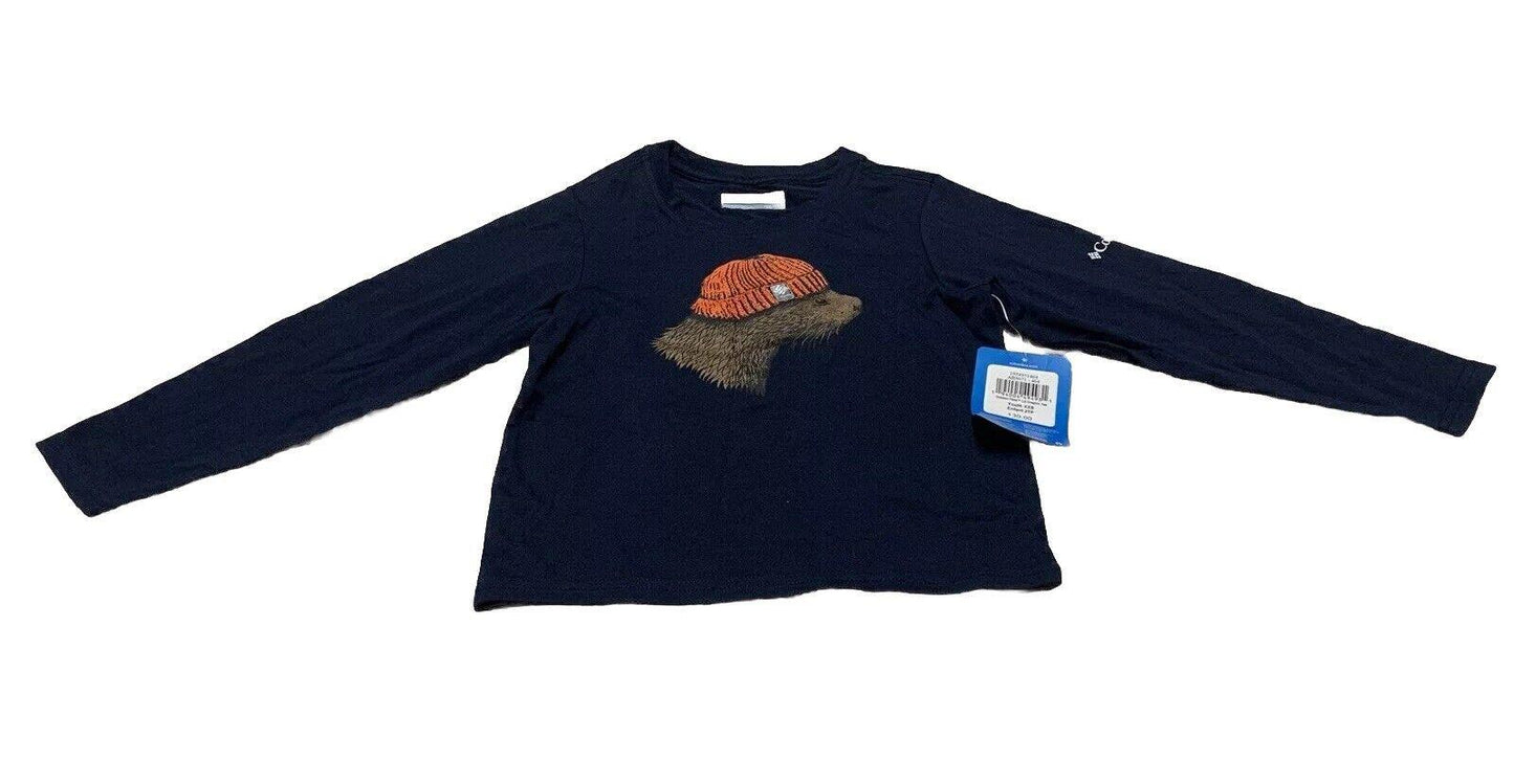 Columbia Kids Youth XXS Navy Blue Dobson Pass Graphic