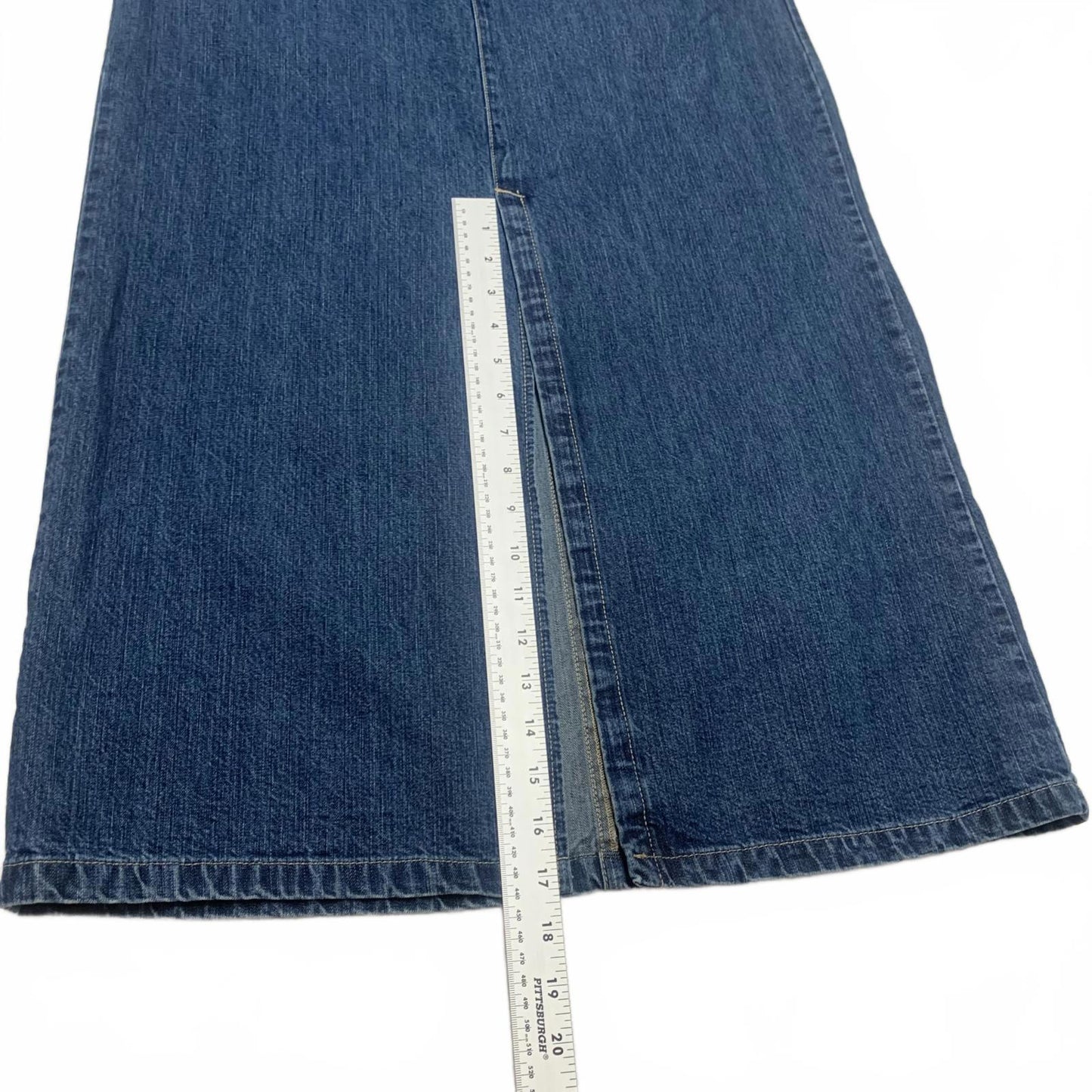 Old Navy Women’s Size 8 Classic Blue Denim Maxi Jean Skirt