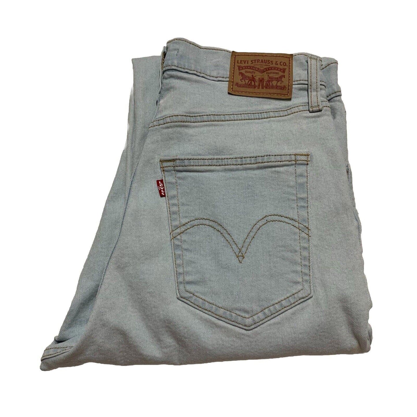 Levi's Jeans Women's 30x27 light Blue Taper Ribcage